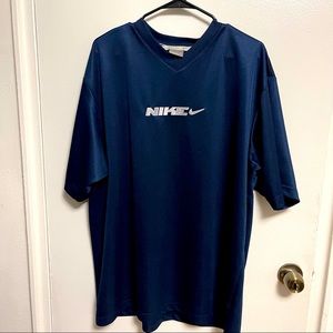 Nike Blue Vintage Men's Shirt --XL